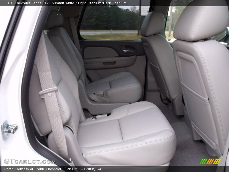 Summit White / Light Titanium/Dark Titanium 2010 Chevrolet Tahoe LTZ