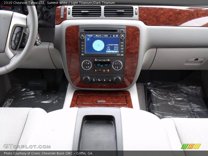 Summit White / Light Titanium/Dark Titanium 2010 Chevrolet Tahoe LTZ