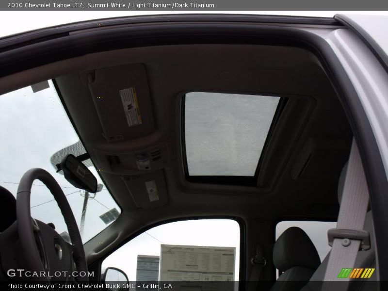 Summit White / Light Titanium/Dark Titanium 2010 Chevrolet Tahoe LTZ