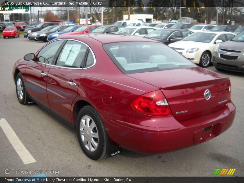 Cardinal Red Metallic / Gray 2005 Buick LaCrosse CX