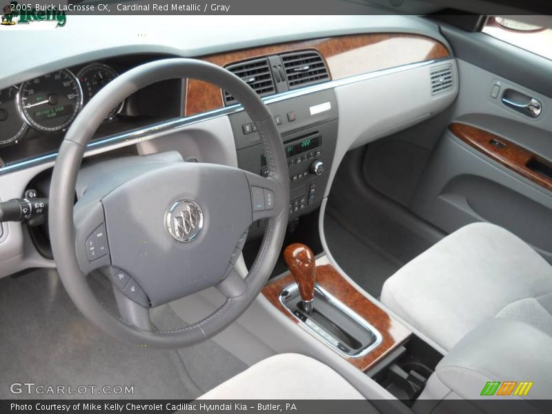 Cardinal Red Metallic / Gray 2005 Buick LaCrosse CX