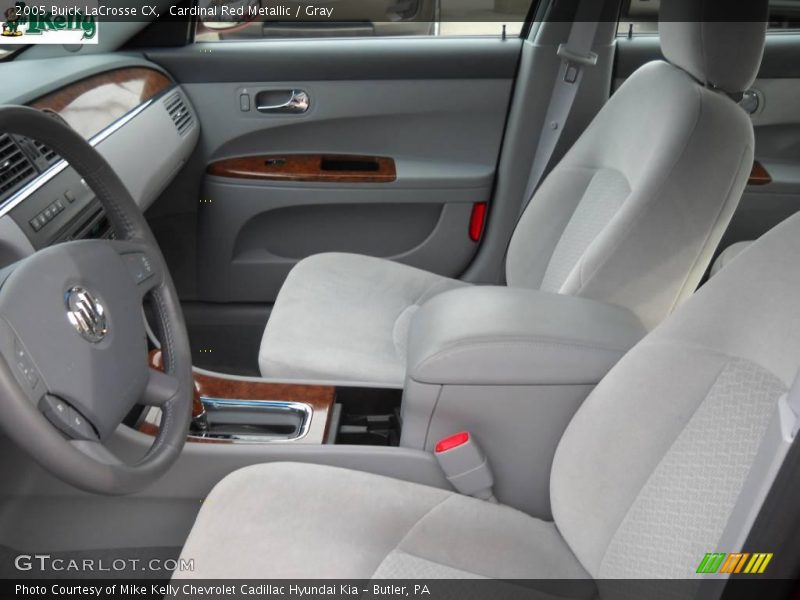 Cardinal Red Metallic / Gray 2005 Buick LaCrosse CX