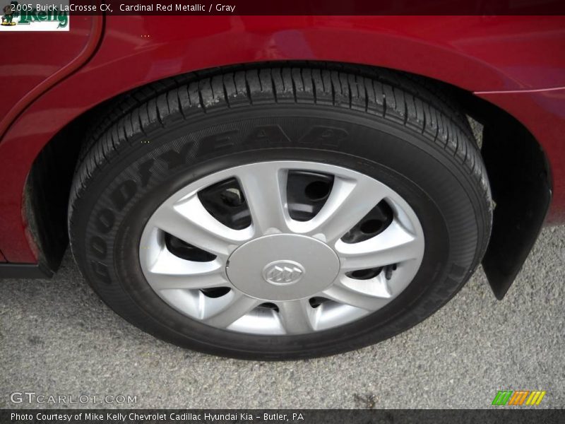 Cardinal Red Metallic / Gray 2005 Buick LaCrosse CX