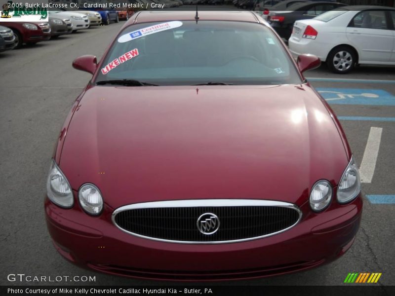 Cardinal Red Metallic / Gray 2005 Buick LaCrosse CX