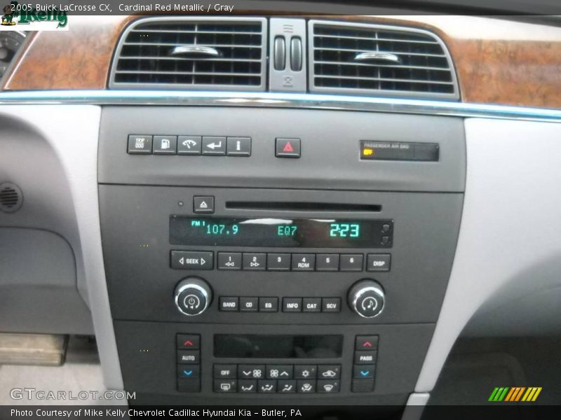 Cardinal Red Metallic / Gray 2005 Buick LaCrosse CX