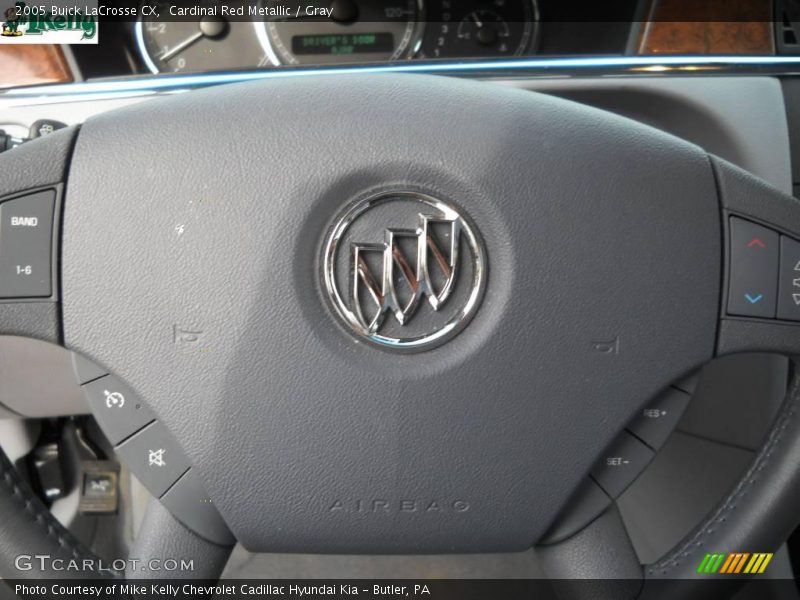 Cardinal Red Metallic / Gray 2005 Buick LaCrosse CX