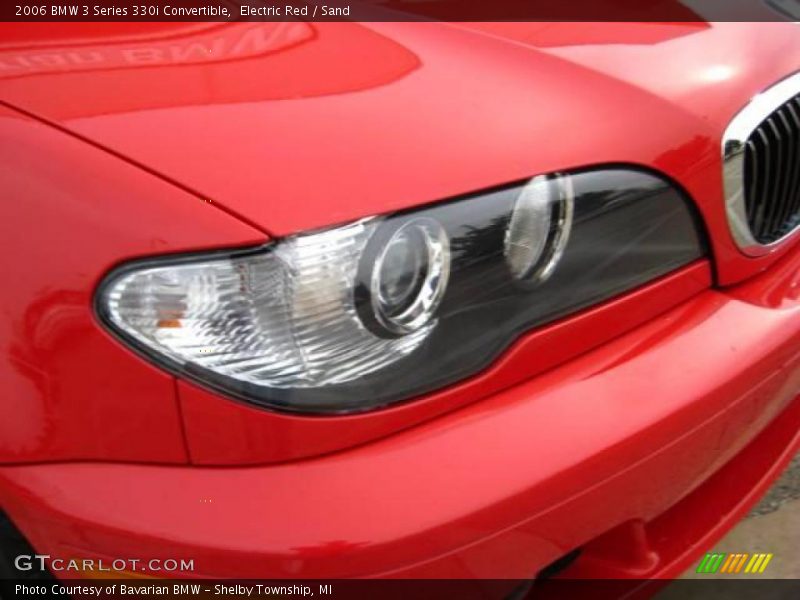 Electric Red / Sand 2006 BMW 3 Series 330i Convertible