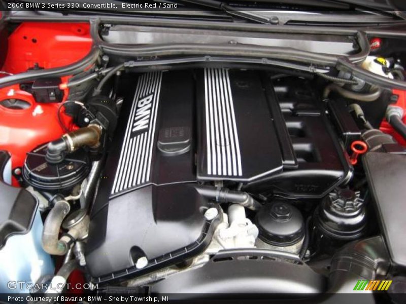 Electric Red / Sand 2006 BMW 3 Series 330i Convertible