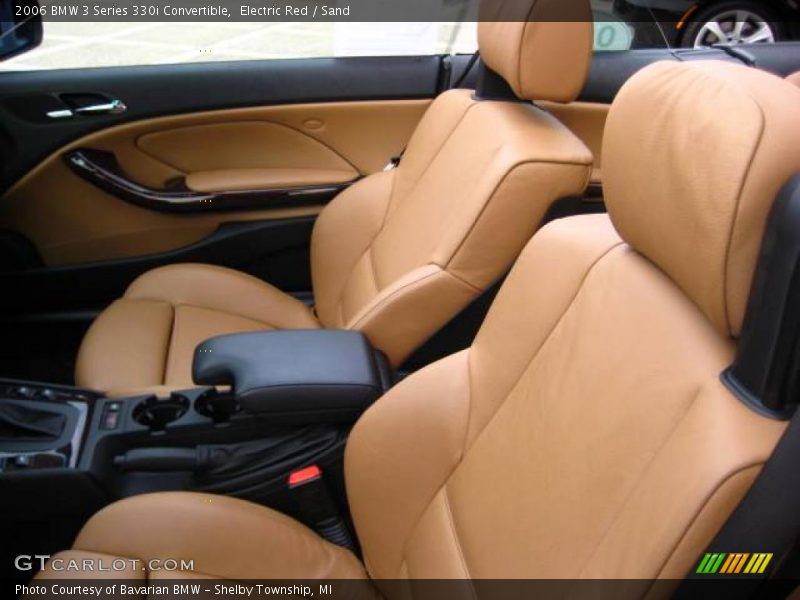 Electric Red / Sand 2006 BMW 3 Series 330i Convertible