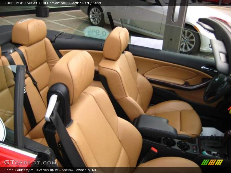 Electric Red / Sand 2006 BMW 3 Series 330i Convertible