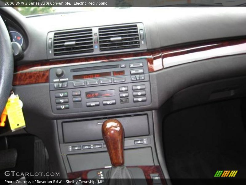 Electric Red / Sand 2006 BMW 3 Series 330i Convertible
