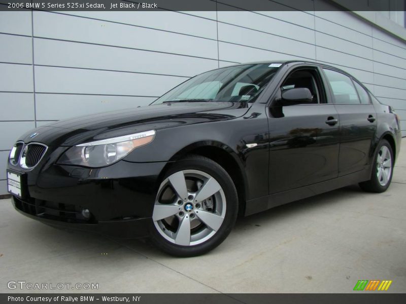 Jet Black / Black 2006 BMW 5 Series 525xi Sedan