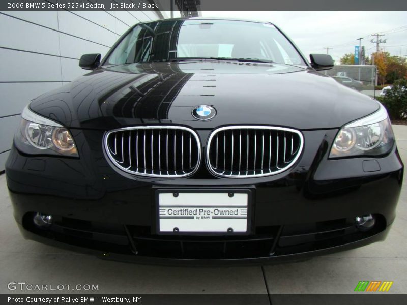 Jet Black / Black 2006 BMW 5 Series 525xi Sedan