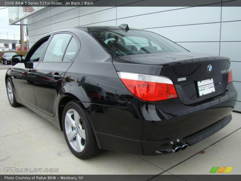 Jet Black / Black 2006 BMW 5 Series 525xi Sedan