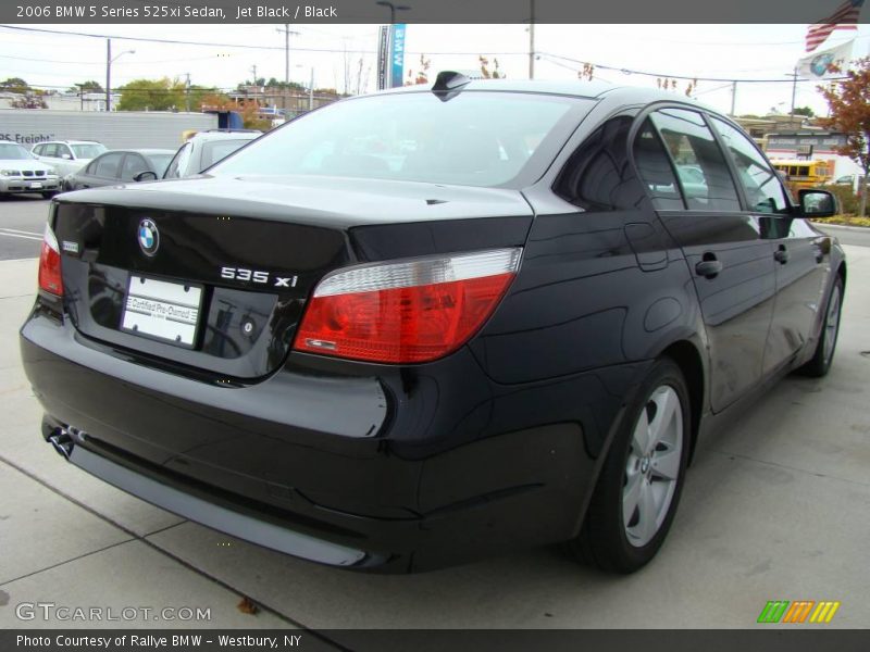 Jet Black / Black 2006 BMW 5 Series 525xi Sedan