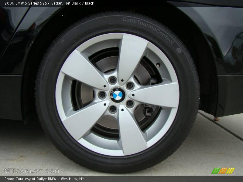 Jet Black / Black 2006 BMW 5 Series 525xi Sedan