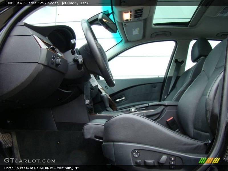 Jet Black / Black 2006 BMW 5 Series 525xi Sedan