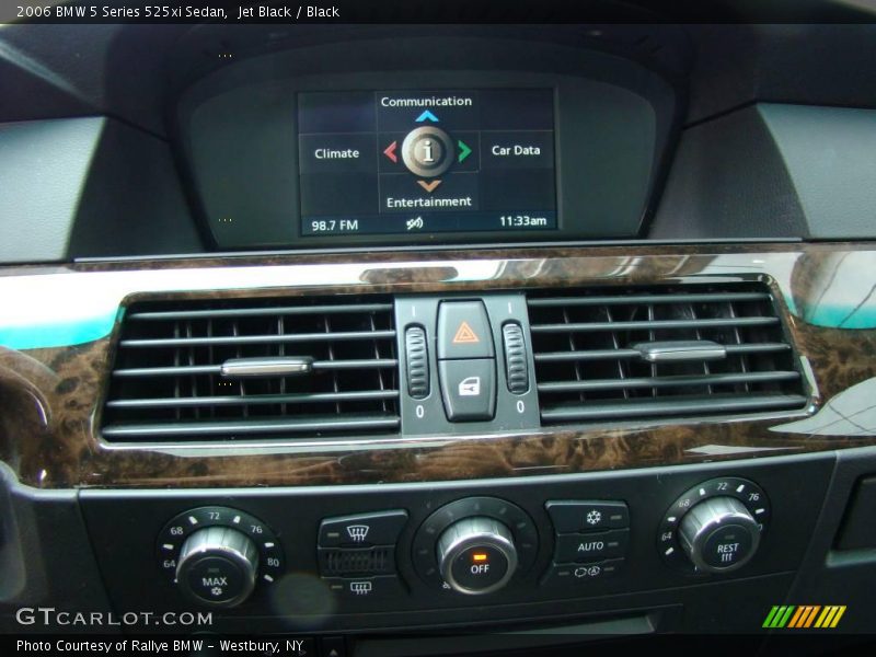 Jet Black / Black 2006 BMW 5 Series 525xi Sedan