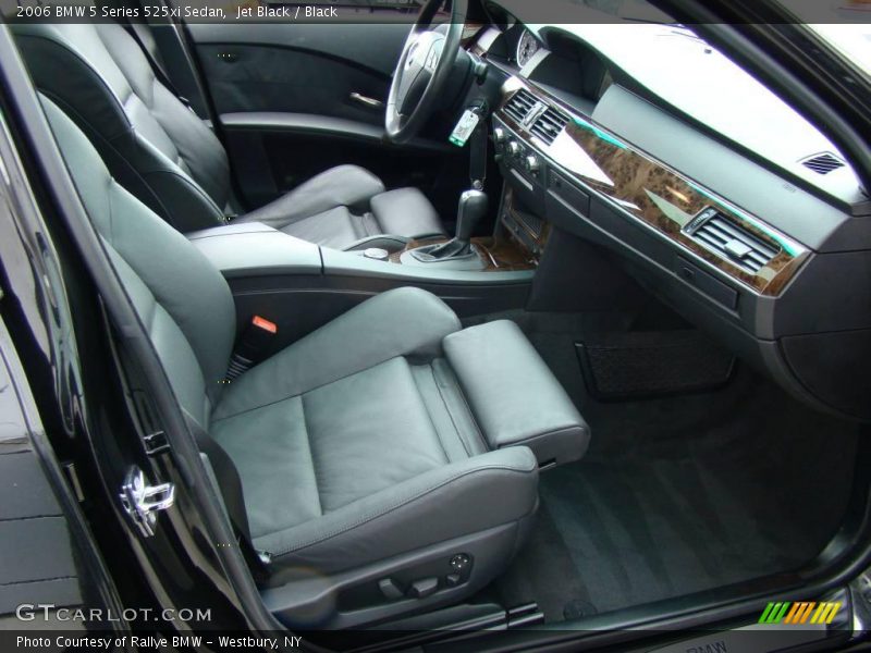 Jet Black / Black 2006 BMW 5 Series 525xi Sedan
