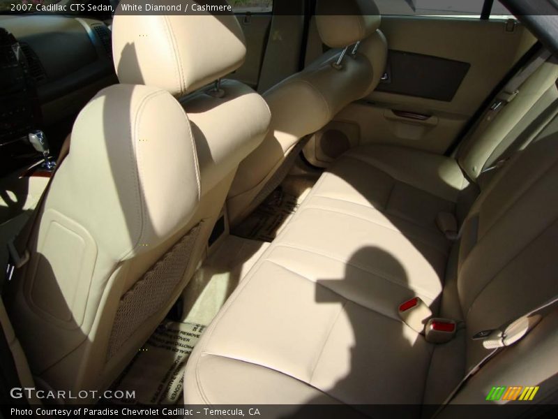 White Diamond / Cashmere 2007 Cadillac CTS Sedan