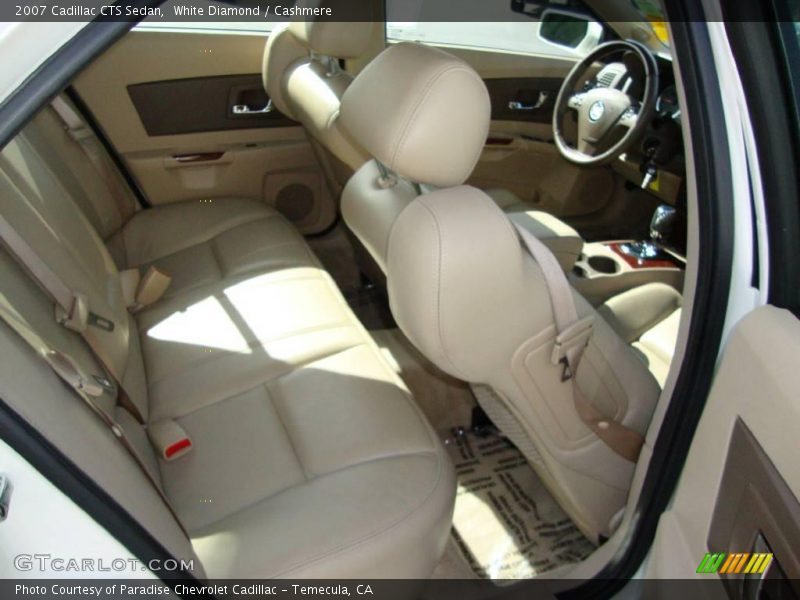 White Diamond / Cashmere 2007 Cadillac CTS Sedan