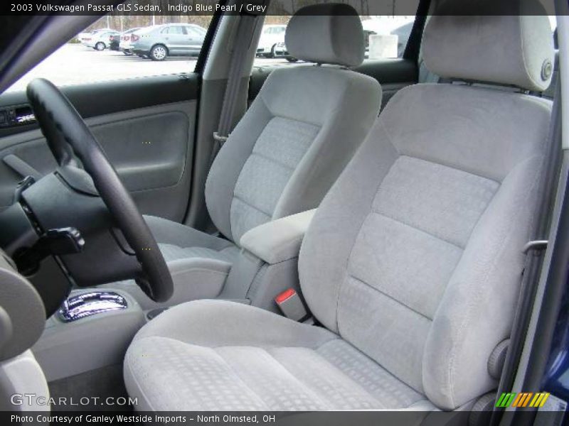 Indigo Blue Pearl / Grey 2003 Volkswagen Passat GLS Sedan