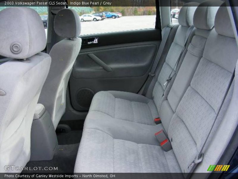 Indigo Blue Pearl / Grey 2003 Volkswagen Passat GLS Sedan