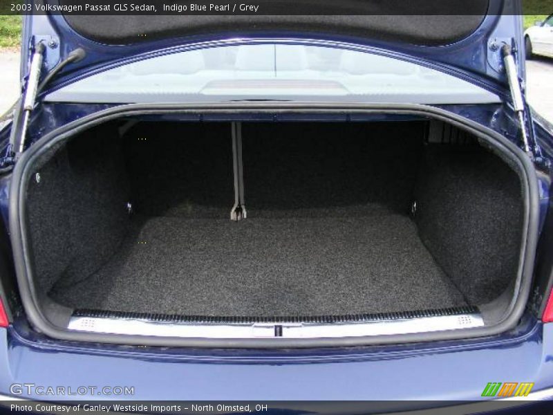 Indigo Blue Pearl / Grey 2003 Volkswagen Passat GLS Sedan