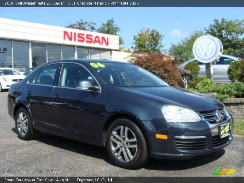 Blue Graphite Metallic / Anthracite Black 2006 Volkswagen Jetta 2.5 Sedan