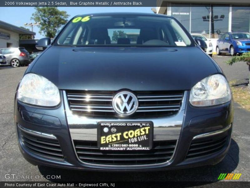Blue Graphite Metallic / Anthracite Black 2006 Volkswagen Jetta 2.5 Sedan