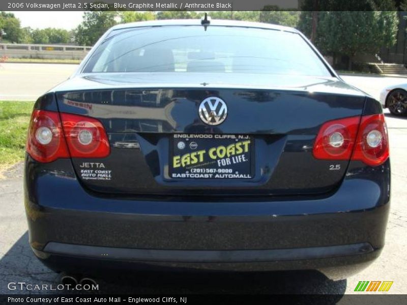 Blue Graphite Metallic / Anthracite Black 2006 Volkswagen Jetta 2.5 Sedan