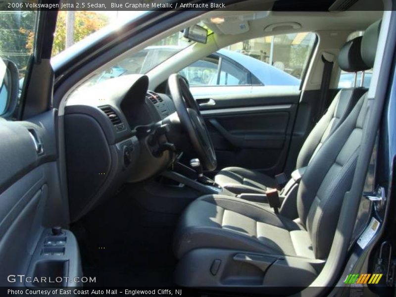 Blue Graphite Metallic / Anthracite Black 2006 Volkswagen Jetta 2.5 Sedan