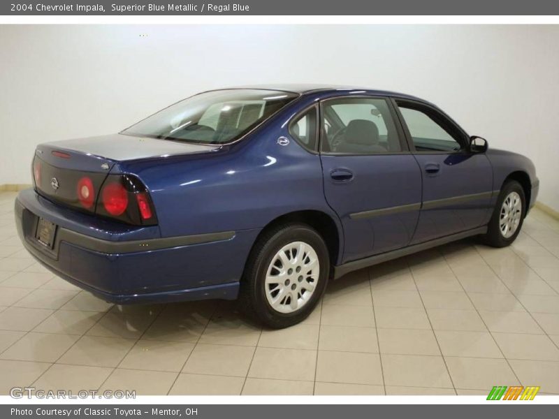 Superior Blue Metallic / Regal Blue 2004 Chevrolet Impala