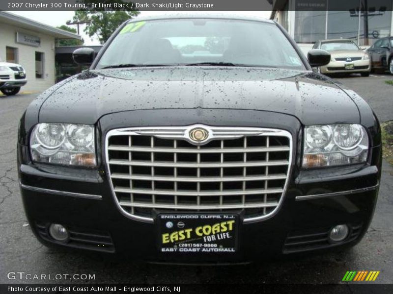Brilliant Black / Dark Khaki/Light Graystone 2007 Chrysler 300 Touring