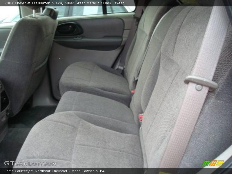 Silver Green Metallic / Dark Pewter 2004 Chevrolet TrailBlazer LS 4x4