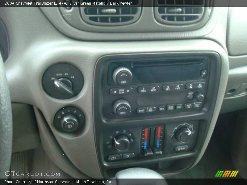 Silver Green Metallic / Dark Pewter 2004 Chevrolet TrailBlazer LS 4x4