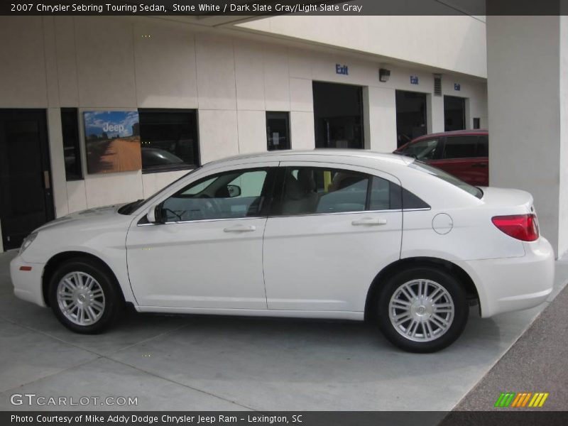Stone White / Dark Slate Gray/Light Slate Gray 2007 Chrysler Sebring Touring Sedan