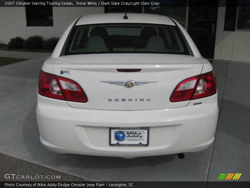 Stone White / Dark Slate Gray/Light Slate Gray 2007 Chrysler Sebring Touring Sedan