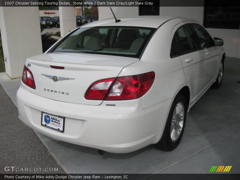 Stone White / Dark Slate Gray/Light Slate Gray 2007 Chrysler Sebring Touring Sedan