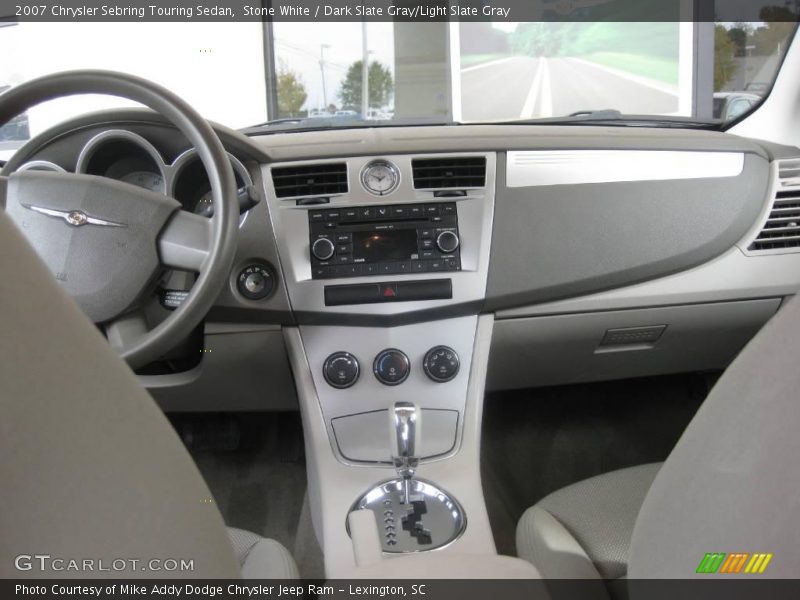 Stone White / Dark Slate Gray/Light Slate Gray 2007 Chrysler Sebring Touring Sedan