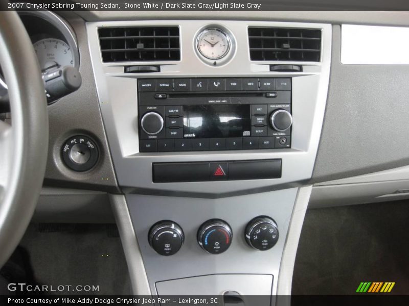 Stone White / Dark Slate Gray/Light Slate Gray 2007 Chrysler Sebring Touring Sedan