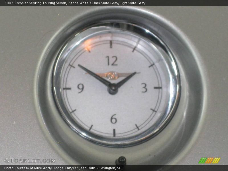 Stone White / Dark Slate Gray/Light Slate Gray 2007 Chrysler Sebring Touring Sedan