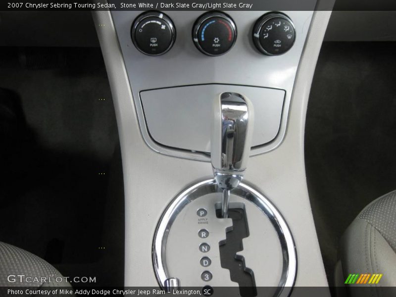 Stone White / Dark Slate Gray/Light Slate Gray 2007 Chrysler Sebring Touring Sedan