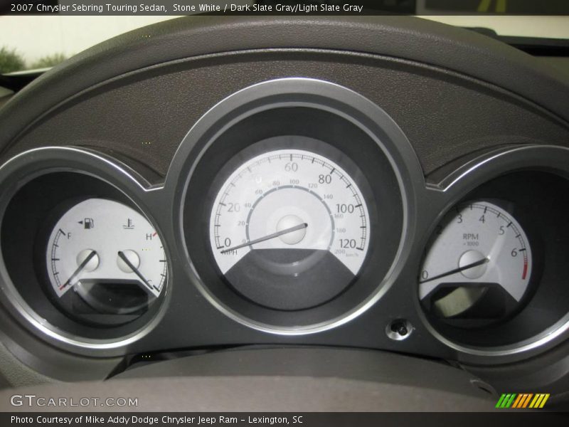 Stone White / Dark Slate Gray/Light Slate Gray 2007 Chrysler Sebring Touring Sedan