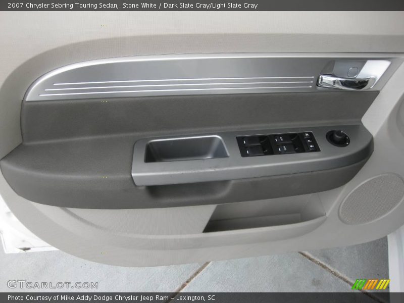 Stone White / Dark Slate Gray/Light Slate Gray 2007 Chrysler Sebring Touring Sedan