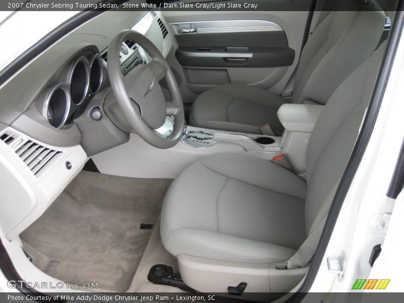 Stone White / Dark Slate Gray/Light Slate Gray 2007 Chrysler Sebring Touring Sedan