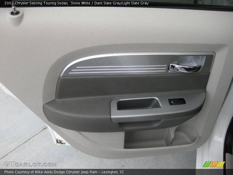 Stone White / Dark Slate Gray/Light Slate Gray 2007 Chrysler Sebring Touring Sedan