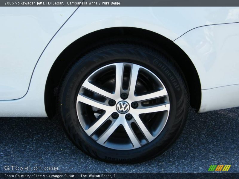 Campanella White / Pure Beige 2006 Volkswagen Jetta TDI Sedan