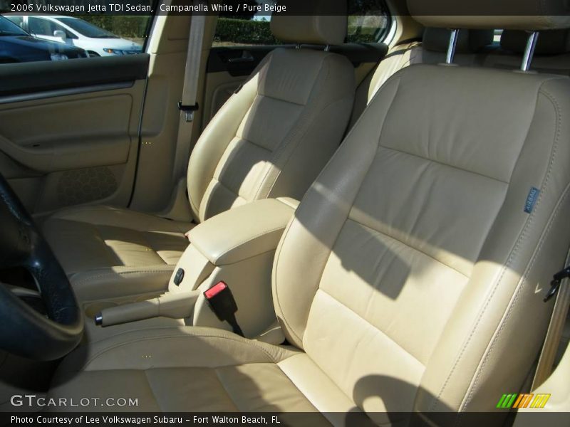 Campanella White / Pure Beige 2006 Volkswagen Jetta TDI Sedan