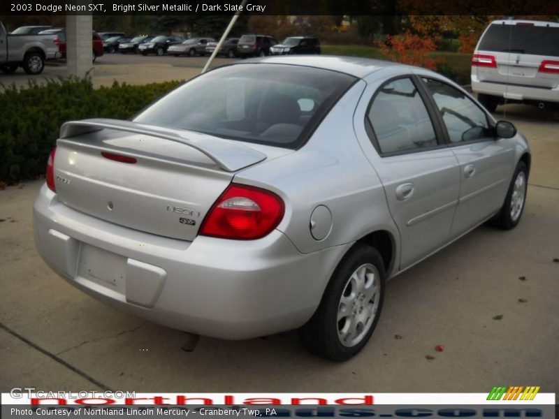 Bright Silver Metallic / Dark Slate Gray 2003 Dodge Neon SXT